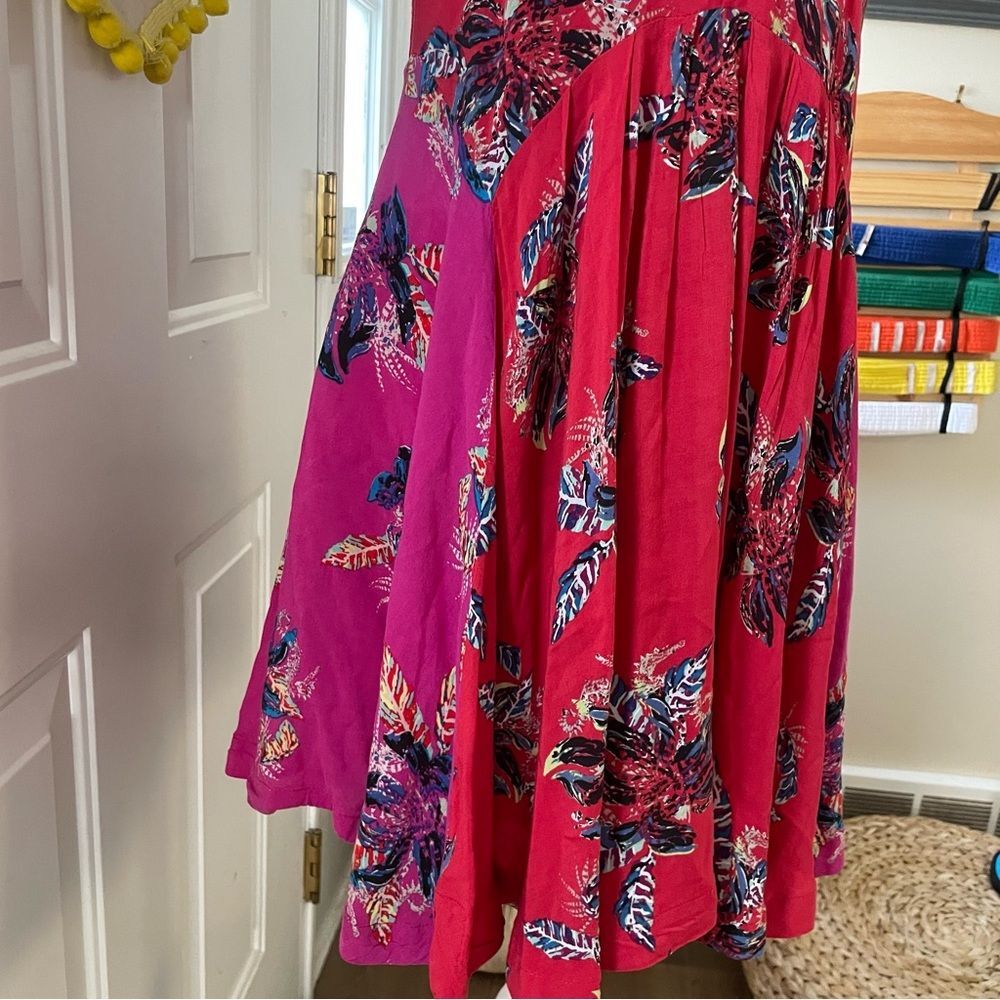 Free People Thought It Was A Dream Printed Mini Dress (Size S) - Picture 8 of 14